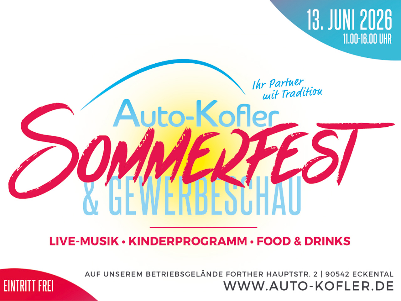 auto kofler sommerfest 2026