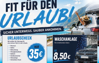 Fit für den Urlaub mit dem Auto Kofler Urlaubs-Check für 35 Euro